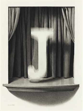 CHRIS VAN ALLSBURG (1949- ) The J was rather Jittery. [CHILDRENS / ALPHABET]